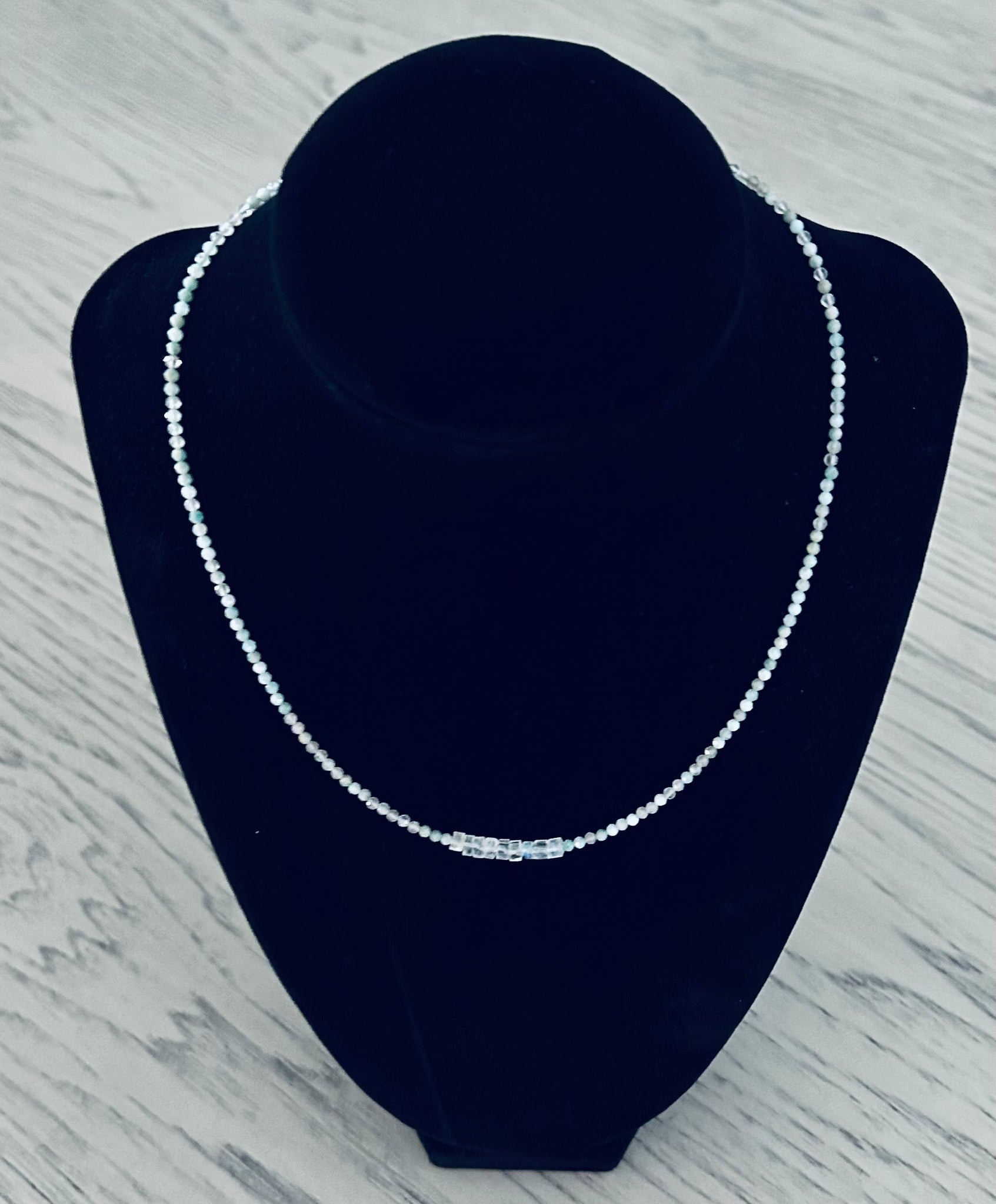 Amazonite & Moonstone Necklace