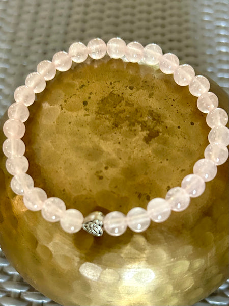 Rose Quartz Stretch Bracelet