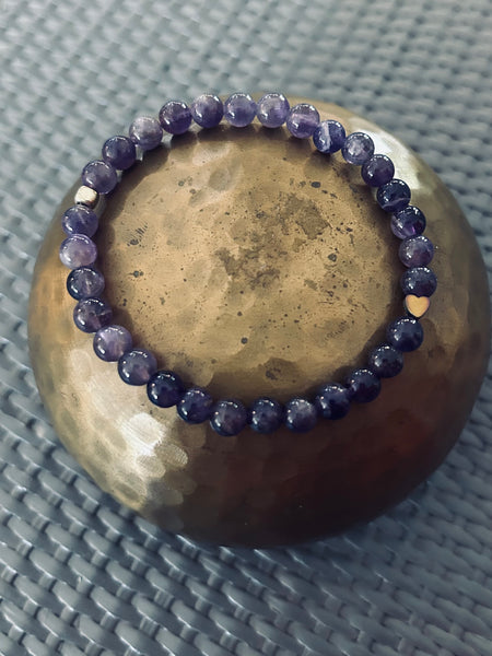Amethyst Stretch Bracelet