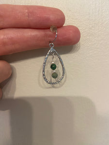 Turquoise & Fresh Water Pearl Earrings