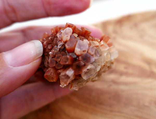 Raw Aragonite Star Cluster Specimen