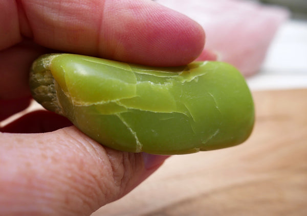Healerite | Noble Serpentine Palm Stone