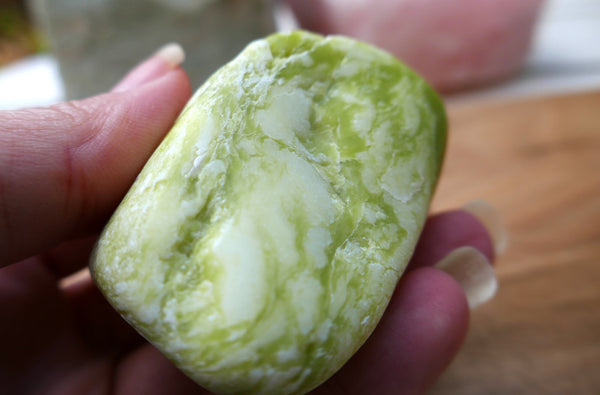Healerite | Noble Serpentine Palm Stone