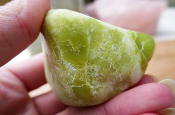 Healerite | Noble Serpentine Palm Stone