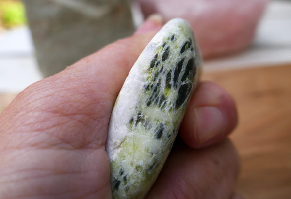 Healerite | Noble Serpentine Palm Stone