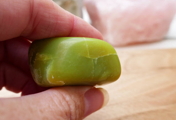 Healerite | Noble Serpentine Palm Stone
