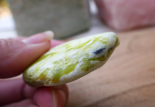 Healerite | Noble Serpentine Palm Stone