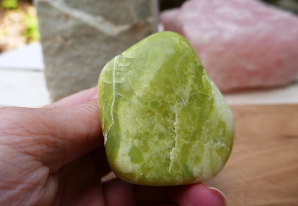 Healerite | Noble Serpentine Palm Stone
