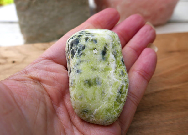 Healerite | Noble Serpentine Palm Stone