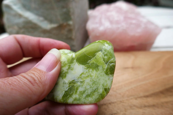 Healerite | Noble Serpentine Palm Stone